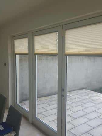 Pleated Blinds fitted in Ballinteer