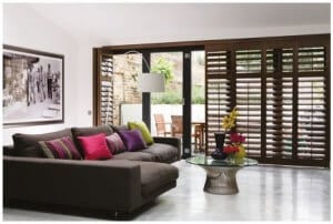 Teak Full Height Shutters