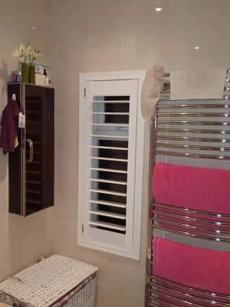 Hidden Tilt Rod Shutters fitted in Cabra Dublin 7