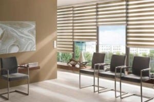 waiting room blind brown varisheer