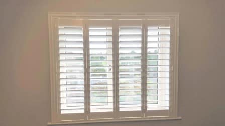 89mm louvred shutters were fitted into a new house in Drumcondra recently.