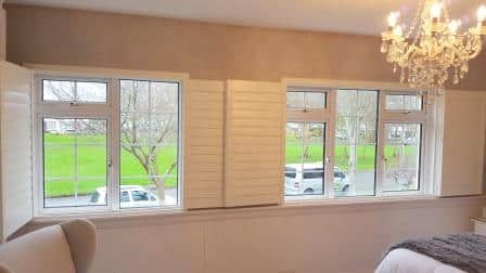 89mm Plantation Shutters in Malahide