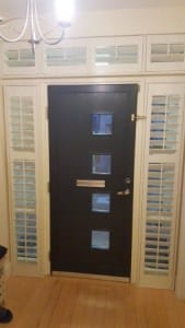 Shutters fitted in Ballarmine Dublin 18.