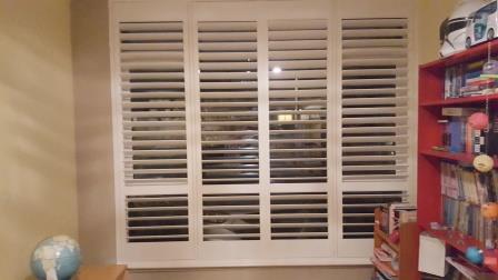 Shutters fitted in Foxrock