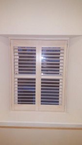 Pine White Wood Stained Shutters Westmanstown