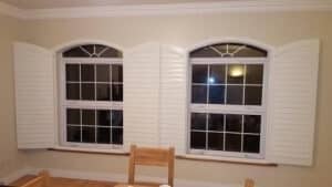 Arched Shutters open Ardee