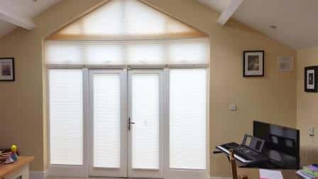 Stunning Apex Shaped Blinds Fitted in Luttrellstown, Dublin 15.