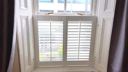 Cafe Style Shutters Fitted in Dublin 2