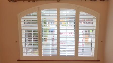 Beautiful Arched Shutter fitted in Whitehall