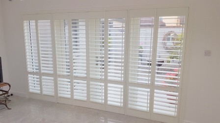 Plantation Shutters fitted recently in Blackhorse Avenue, Dublin 7.