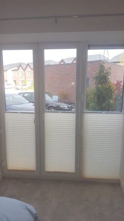 Pleated Blinds fitted in Castleknock