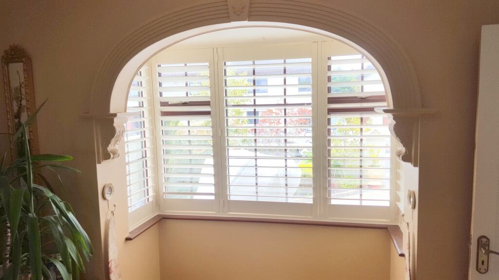 Plantation Shutters installed into this fabulous house in Galway