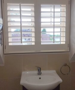 White Interior Shutters fitted in Clondalkin