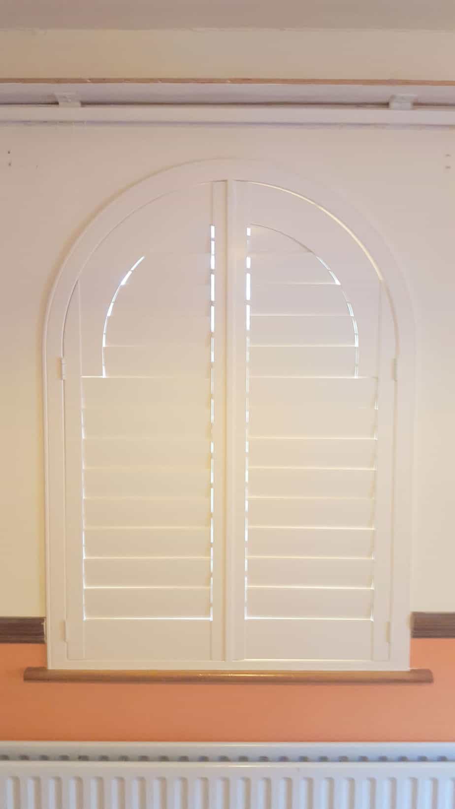 Interior Arched Shutter Signature Blinds And Shutters