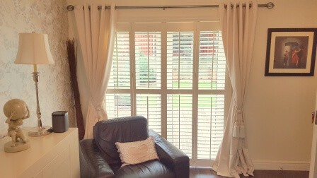 Plantation Shutters fitted in Dunboyne