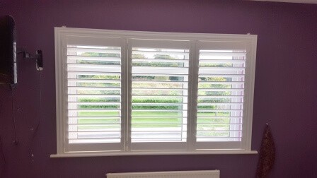 This house in Ratoath Co Meath was recently fitted out with Plantation shutters.