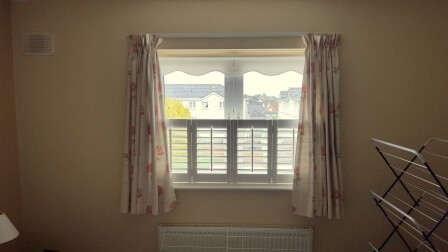 Cafe Style Shutters fitted in Ashbourne