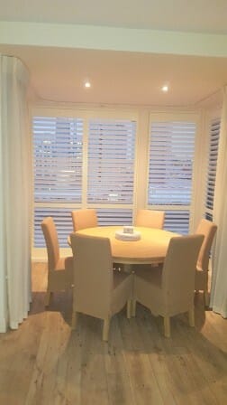 Tall 89mm Shutters Fitted into an Apartment in Dublin 4