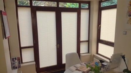 Made to Measure Pleated Blinds in Stillorgan