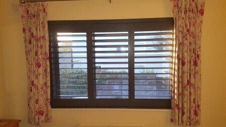 Teak Shutters fitted in Malahide