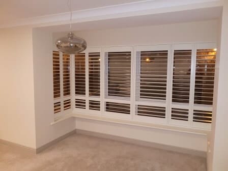 Bay Window Shutters in Cabinteely