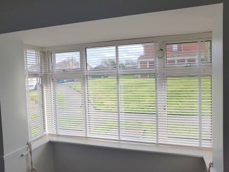 Wood Window Blinds fitted in Balbriggan