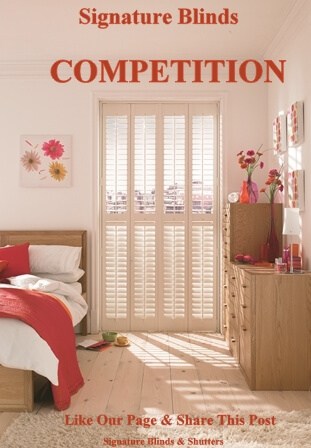 Signature Blinds & Shutters Facebook Competition