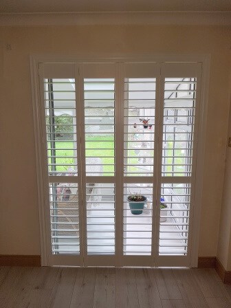 French Door Shutters fitted in Ringsend, Dublin 4