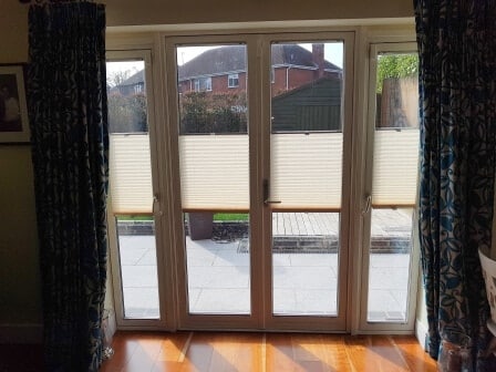 Pleated Blinds Blackrock