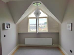 partial closed shutters Trim