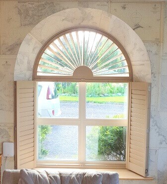 Arched Window Shutter Dunshauglin