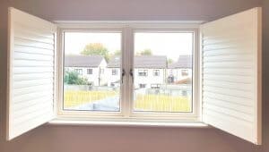 Bedroom open shutters, Greenhills