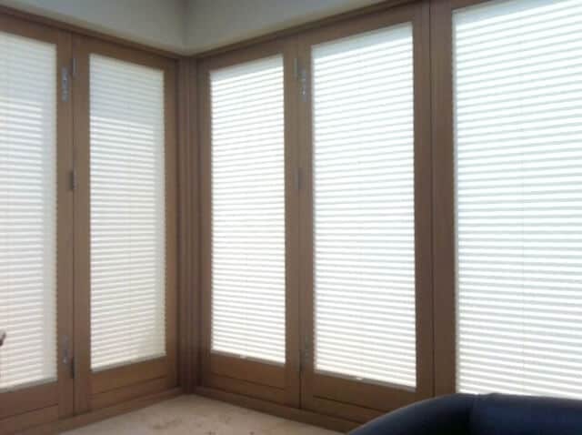 Bi fold door blinds