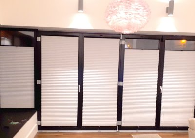 Blinds in a large Glazing area by Signature Blinds