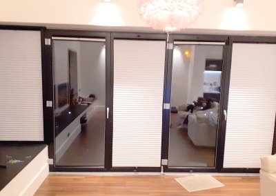 Blinds in a large Glazing area by Signature Blinds