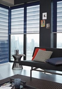 Duette office blinds