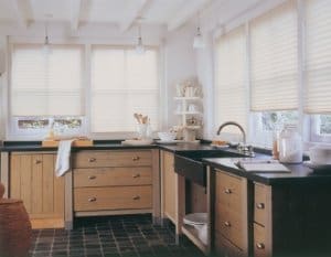 Pleated Kitchen Blinds