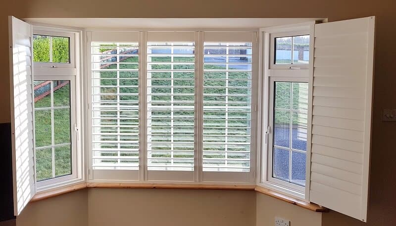 Pleated blinds and Shutters fitted in Kilkenny