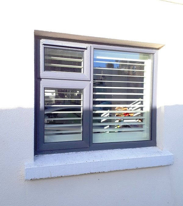 Wooden Plantation Shutters fitted in Dun Laoighre, Co Dublin