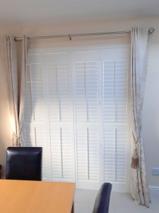 shutters on patio doors