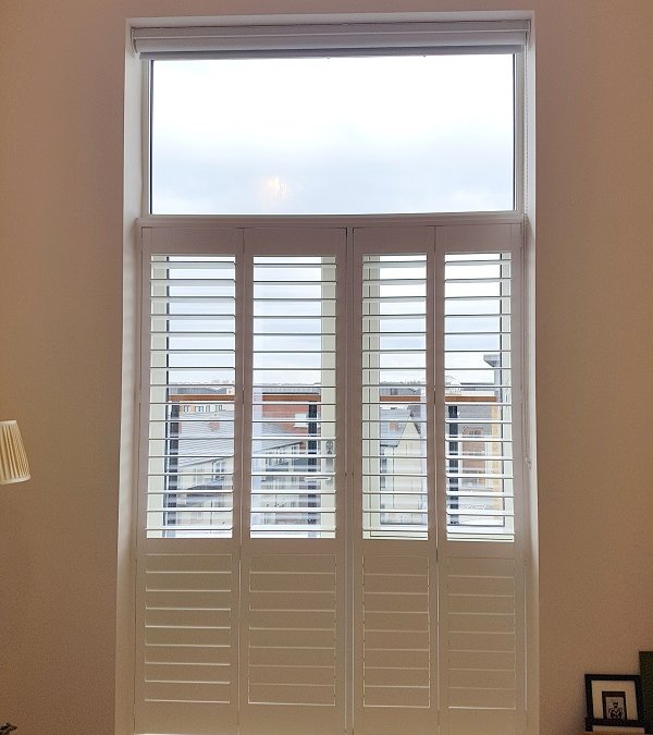 Cafe Style Shutters installed in Baldoyle, Dublin 13