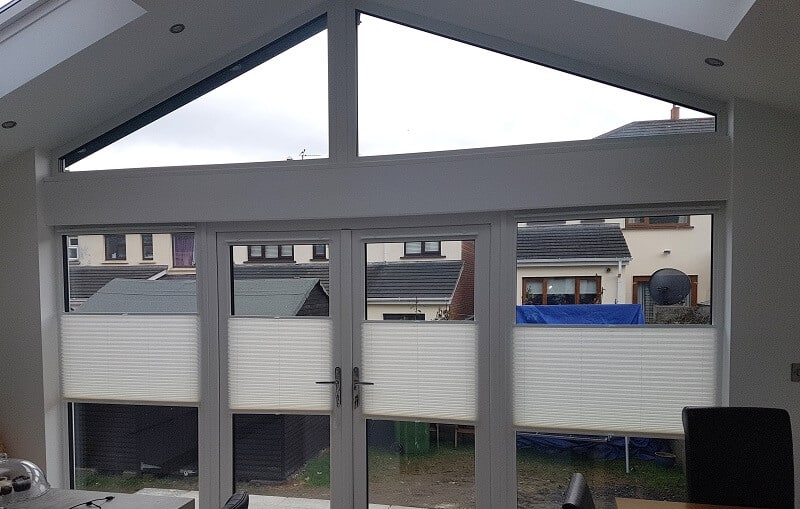 Multi-Function Operated Pleated Blinds on Navan Road, Dublin 15