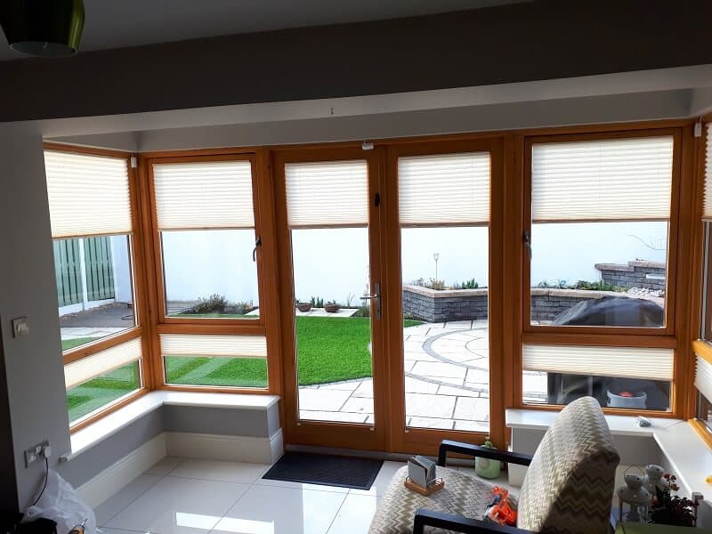 Pleated Blinds installed in Carpenterstown, Dublin 15