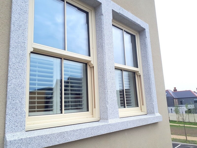 Full Height and Café Style Shutters fitted in Terenure, Dublin 6