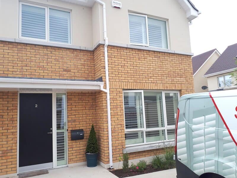 White Plantation Shutters fitted in Diswellstown, Castleknock, Dublin 15