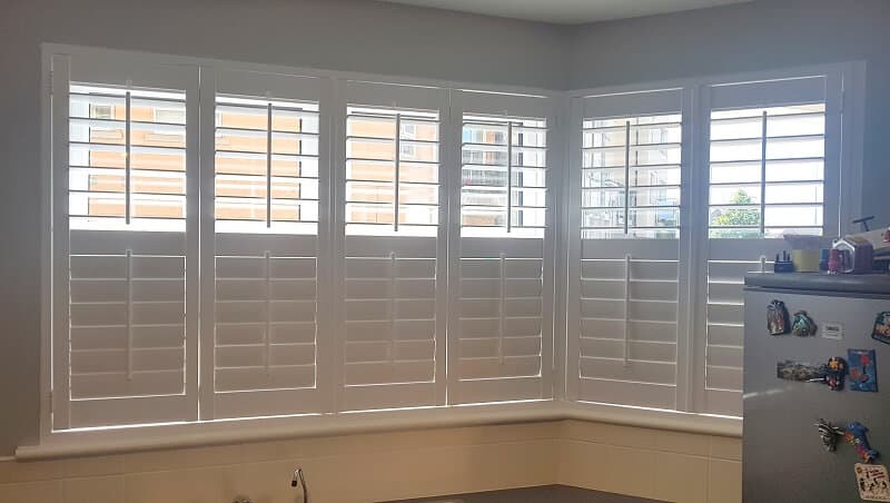 Plantation Shutters fitted on different sized windows and patio doors in Hayworth Terrace, Ongar, Dublin 15