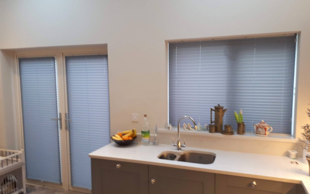 Roller blinds and pleated blinds installed in Swords, County Dublin