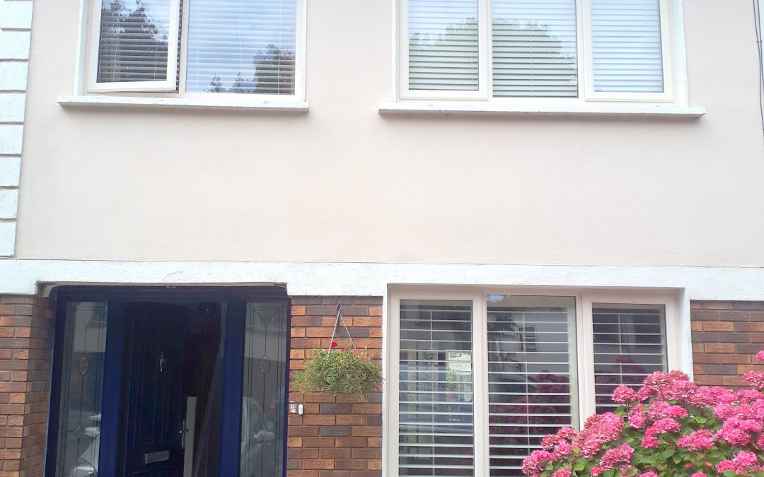 White Plantation Shutter fitted in Castleknock, Dublin 15