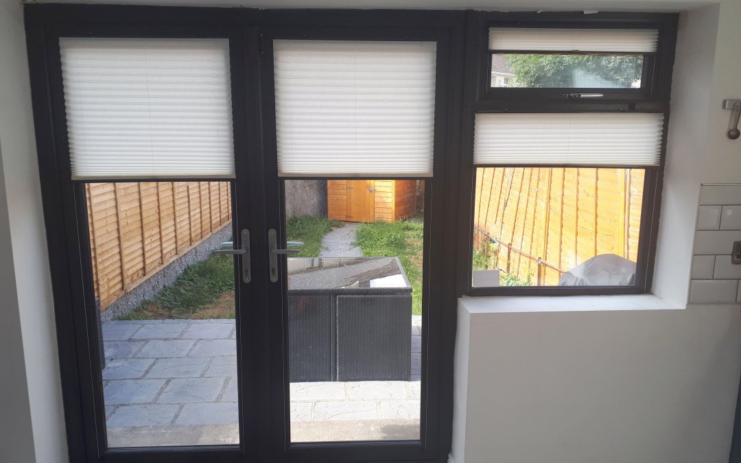 Pleated blinds fitted in Inchicore, Dublin 8.