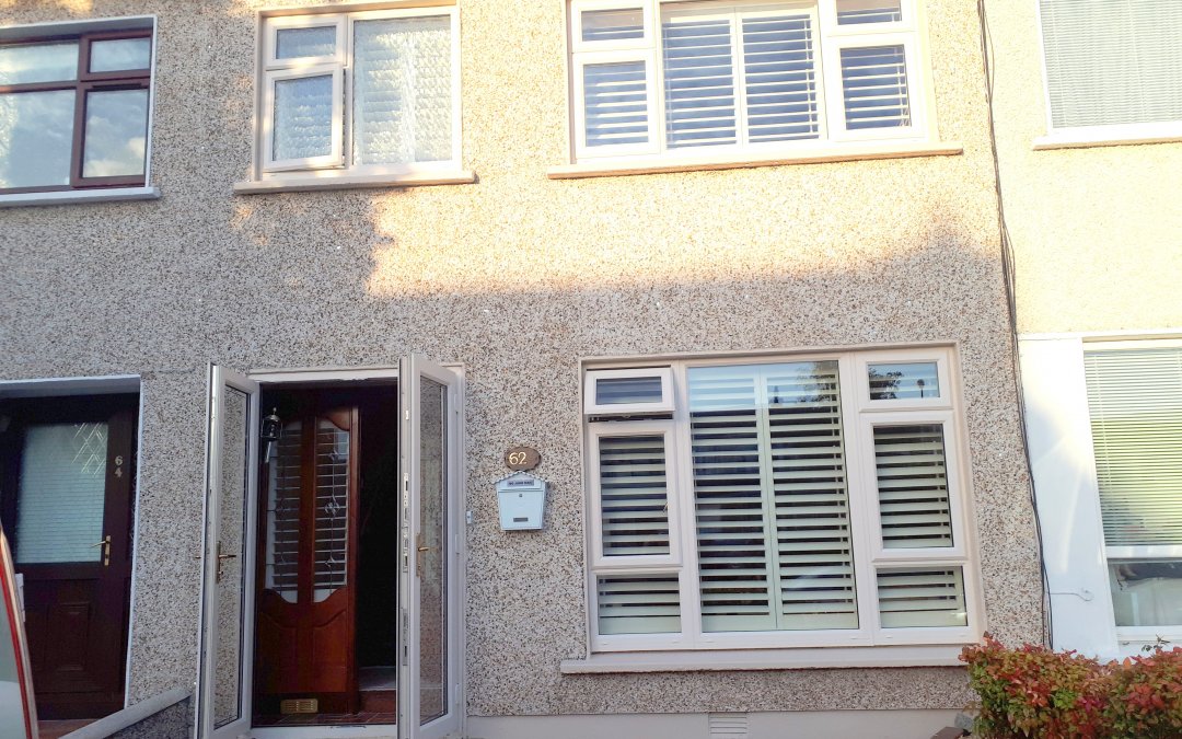 Plantation Shutters installed in Tallaght, Dublin 24.